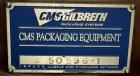Used PDC Model 75-M Tamper Evident Neck Bander. Capable of speeds up to 300 bottles per minute. Band size range: (Diameter) 3/8