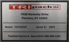 Used Tri-Pack SPC Large Format Sleeve Applicator – Dual Shrink Tunnels, 480V