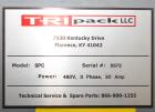 Used Tri-Pack SPC Large Format Sleeve Applicator – Dual Shrink Tunnels, 480V