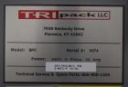 Used Tri-Pack SPC Tamper Evident Bander & Sleeve Labeler – 250–300 CPM