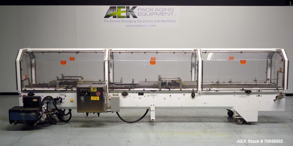 Used Adco Hot Glue Style Top-Load Tri-Seal Carton Closing Machine