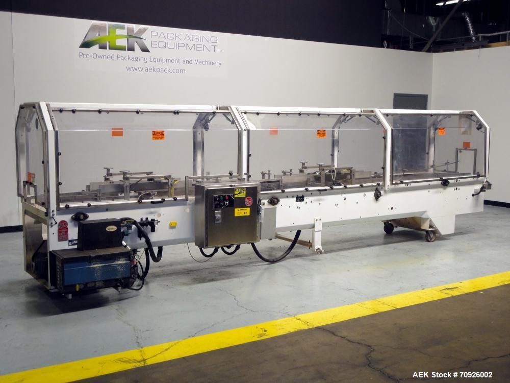 Used Adco Hot Glue Style Top-Load Tri-Seal Carton Closing Machine