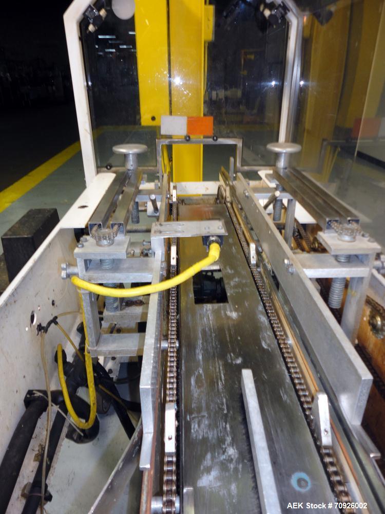 Used Adco Hot Glue Style Top-Load Tri-Seal Carton Closing Machine