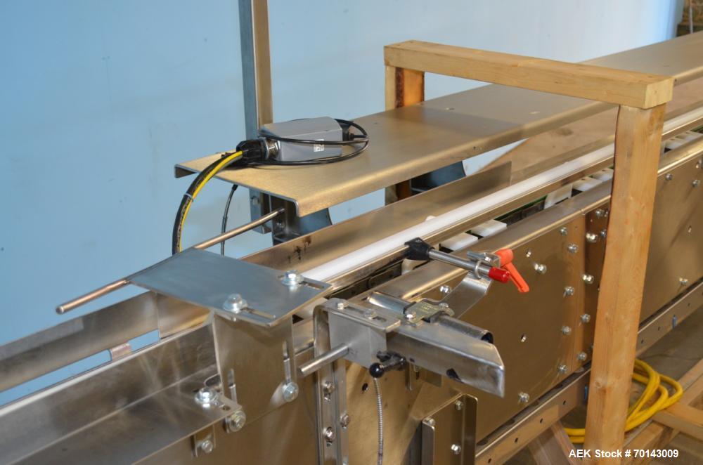 Used Adco Complete Top Load Forming and Tri-Closing Carton Line designed to form glued or lock style trays and tri-seal cartons and sealing of same, 35 cpm.  Includes Adco model AFCX351SS stainless s...