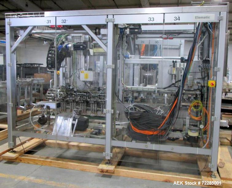 Used Bosch (Syntegon) Elematic 6000 EFC "K-Cup Style" Coffee Cartoning Line