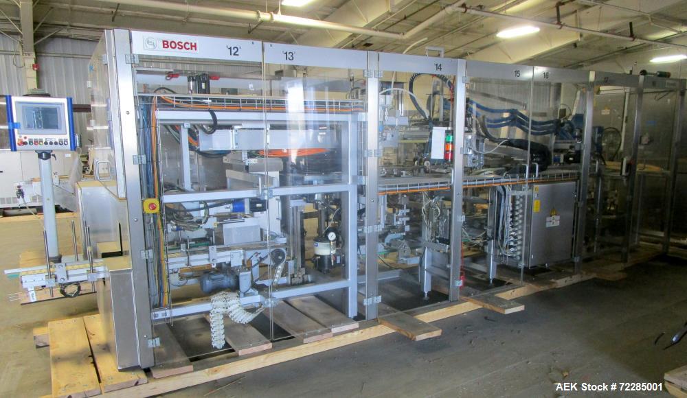 Used Bosch (Syntegon) Elematic 6000 EFC "K-Cup Style" Coffee Cartoning Line