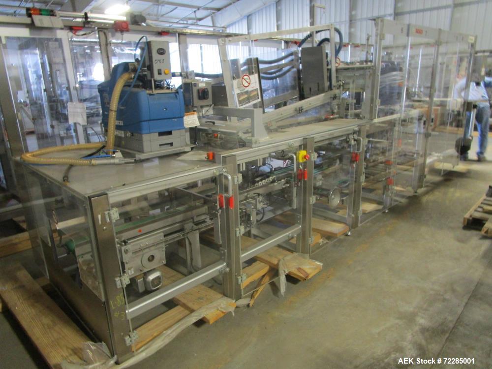 Used Bosch (Syntegon) Elematic 6000 EFC "K-Cup Style" Coffee Cartoning Line