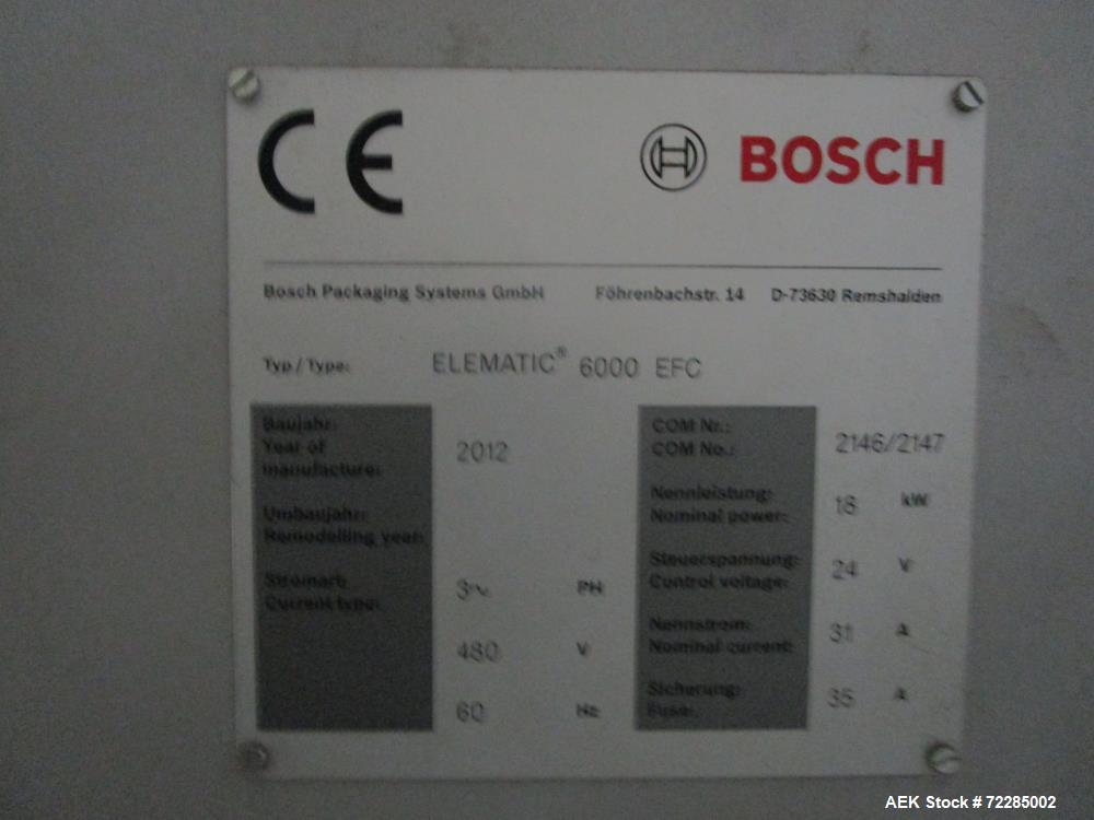 Used Bosch Elematic 6000 EFC Coffee Single Serve "K-Cup Style"  Carton Packagin