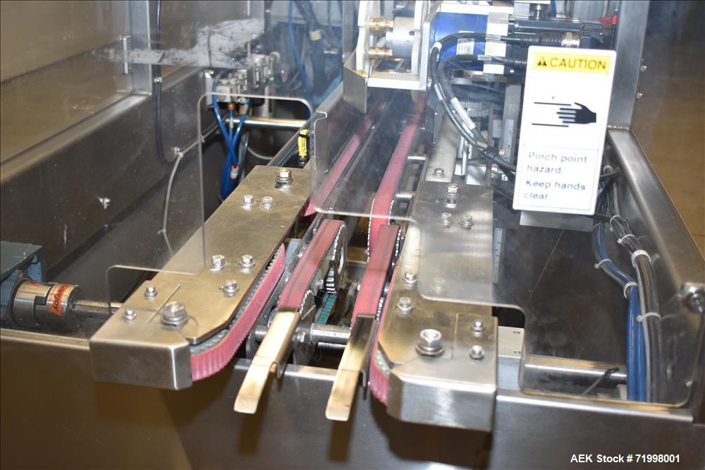 Used Delkor Capstone FSC Top Seal Carton Flange Closer – 55 CPM