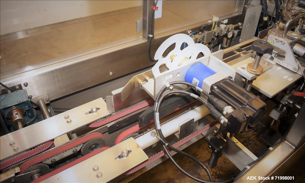 Used Delkor Capstone FSC Top Seal Carton Flange Closer – 55 CPM