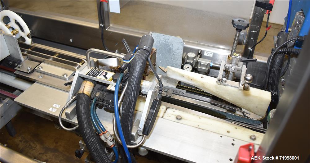 Used Delkor Capstone FSC Top Seal Carton Flange Closer – 55 CPM