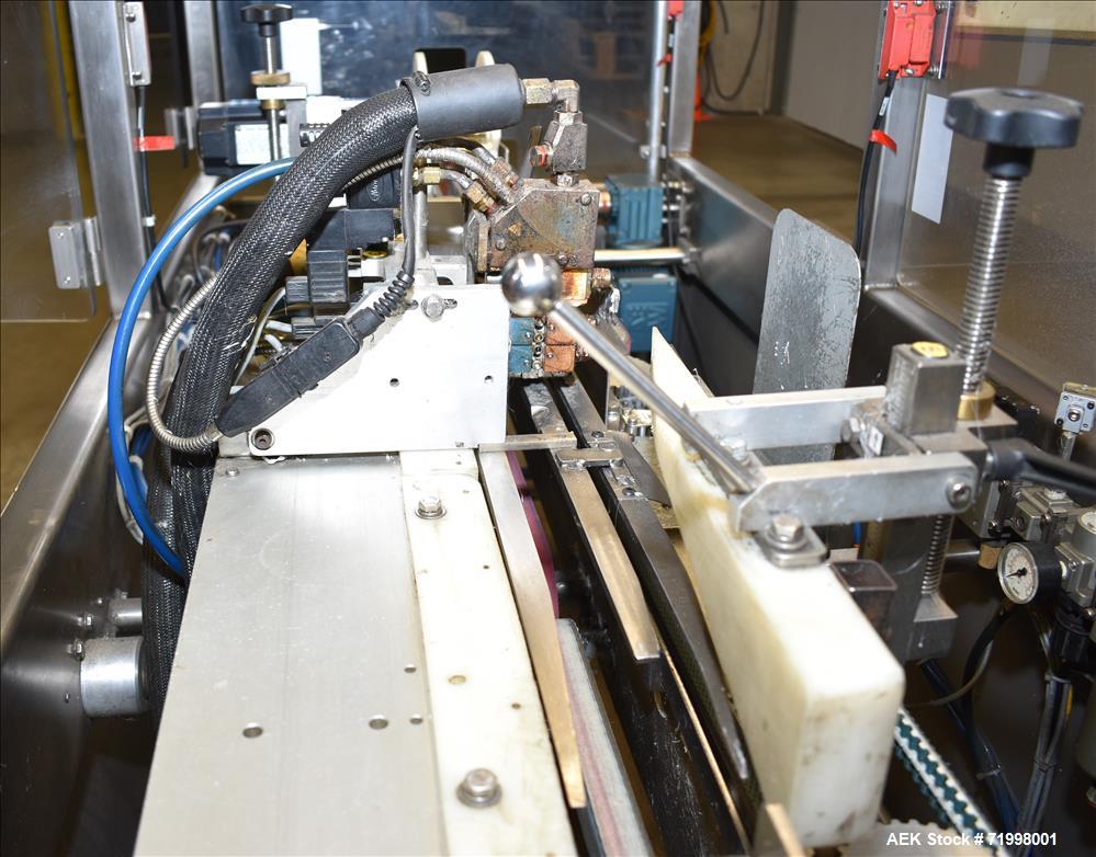 Used Delkor Capstone FSC Top Seal Carton Flange Closer – 55 CPM