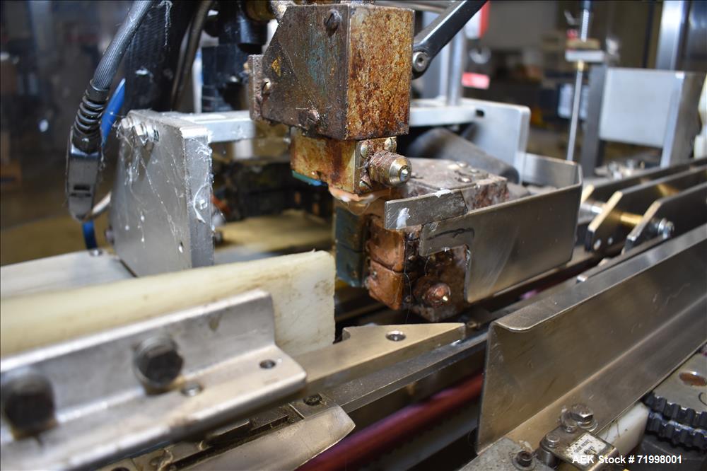Used Delkor Capstone FSC Top Seal Carton Flange Closer – 55 CPM