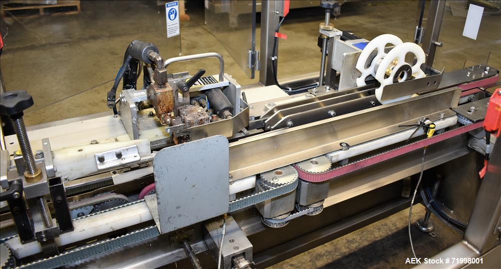 Used Delkor Capstone FSC Top Seal Carton Flange Closer – 55 CPM