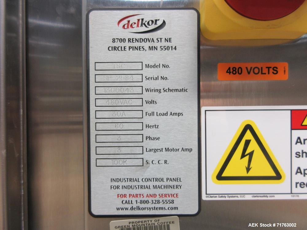 Delkor Capstone Series Model TSC Top Seal Carton Closer - K Cup