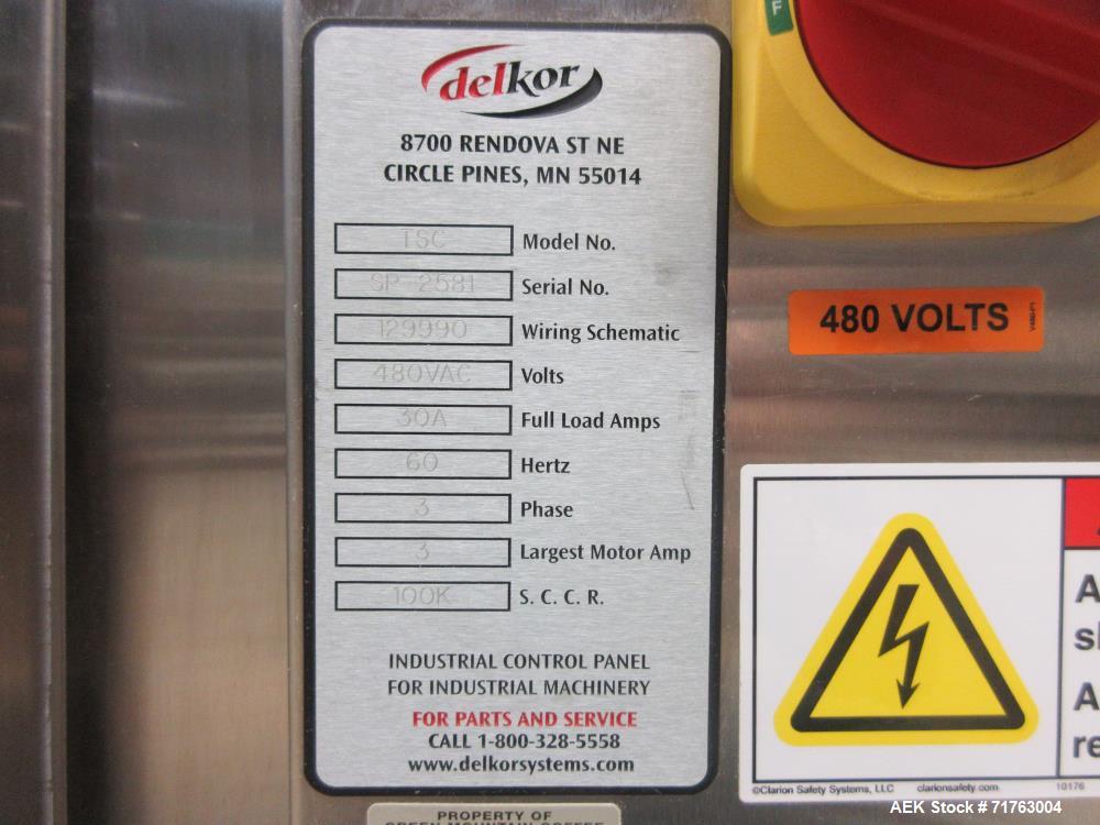 Delkor Capstone Series Model TSC Triseal Carton Closer - K Cup