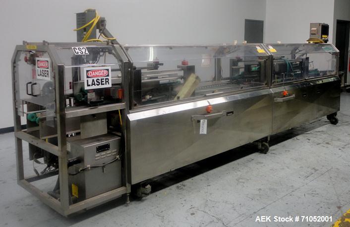 Used- Kliklok Genesis Model GLC Triseal Topload Carton Closing Machine