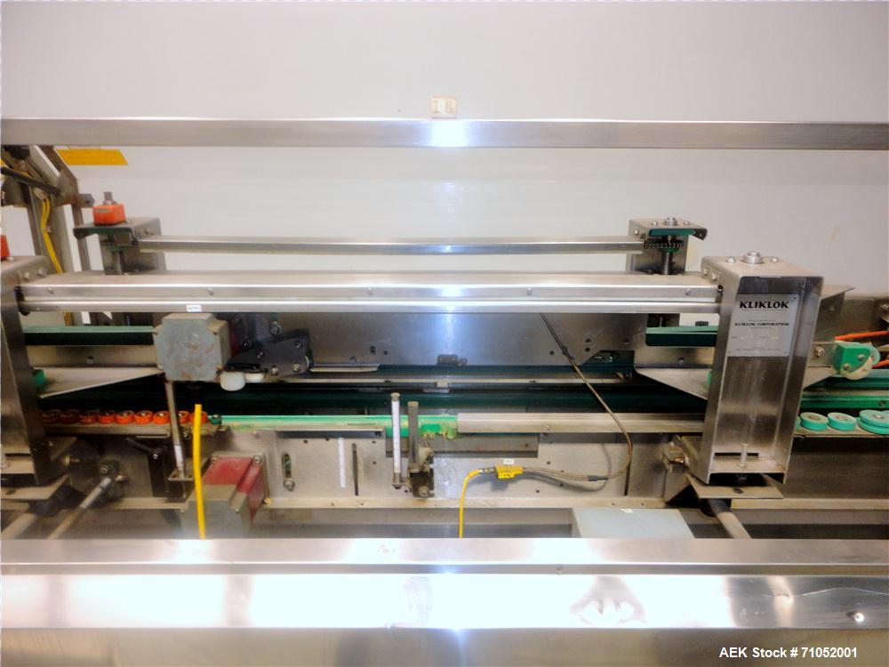 Used Kliklok Genesis Model GLC Triseal Topload Carton Closing Machine