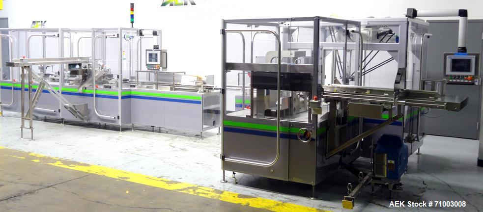 Used MGS Model TLC Top Load Tuck Style Cartoning System