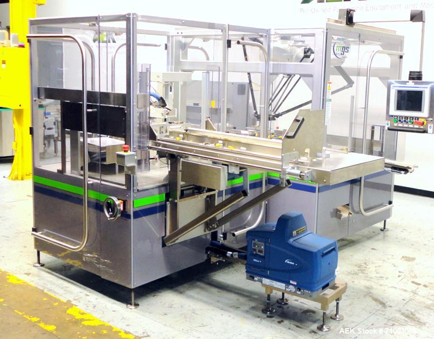 Used MGS Model TLC Top Load Tuck Style Cartoning System