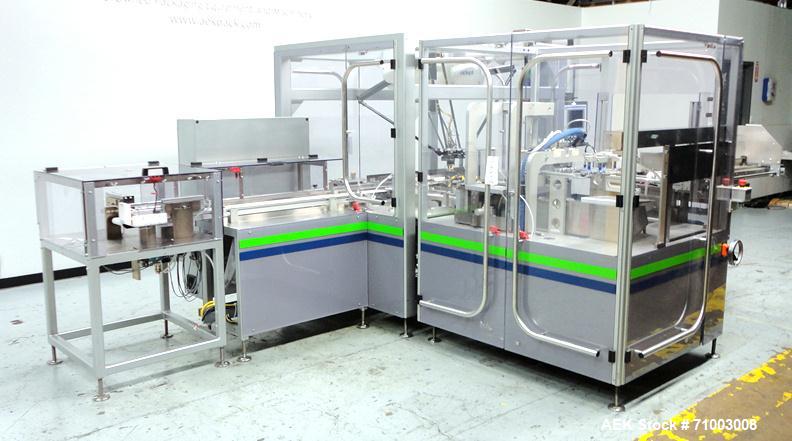 Used MGS Model TLC Top Load Tuck Style Cartoning System