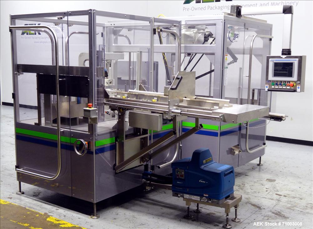 Used MGS Model TLC Top Load Tuck Style Cartoning System