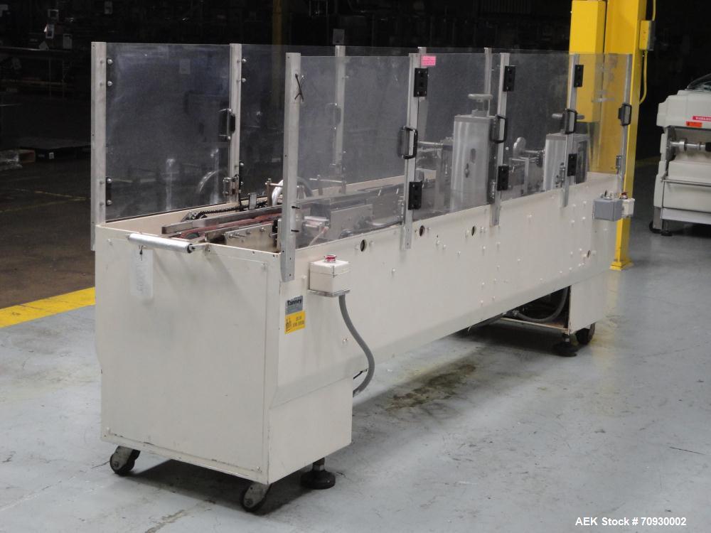 Used Tanney Inline Triseal Top Load Carton Closer, Model 807-15