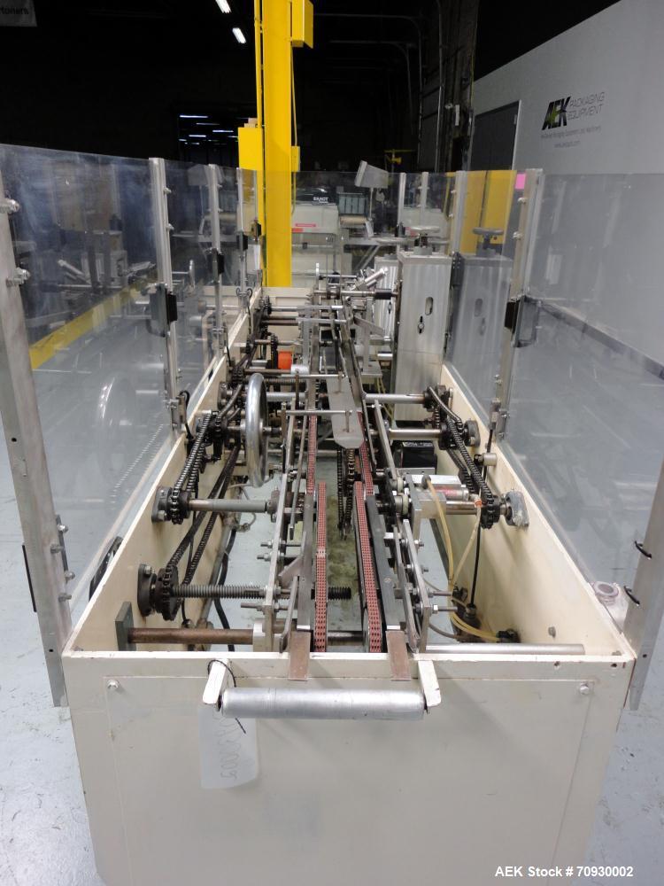 Used Tanney Inline Triseal Top Load Carton Closer, Model 807-15