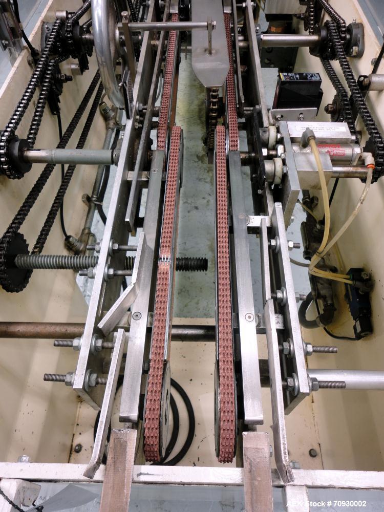 Used Tanney Inline Triseal Top Load Carton Closer, Model 807-15