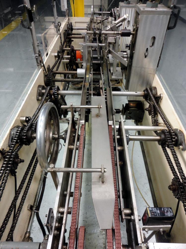 Used Tanney Inline Triseal Top Load Carton Closer, Model 807-15