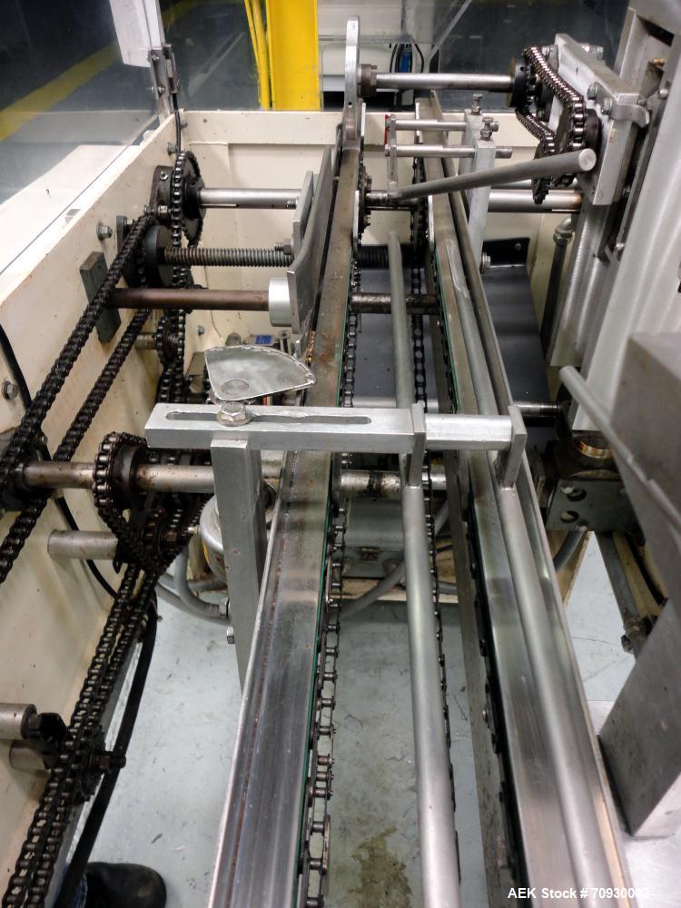 Used Tanney Inline Triseal Top Load Carton Closer, Model 807-15
