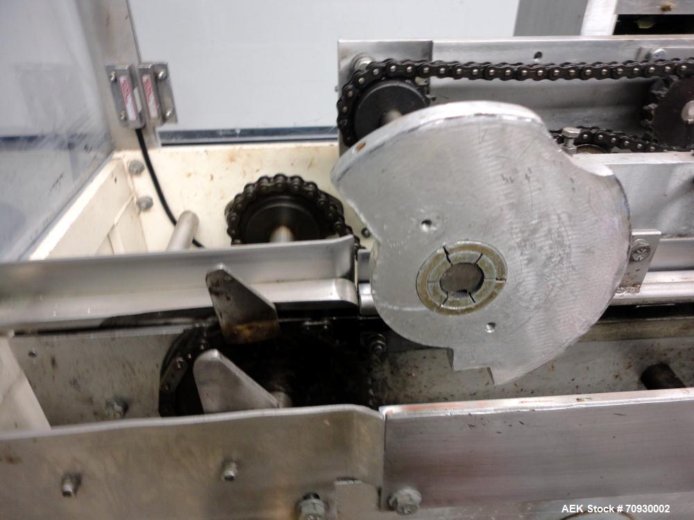 Used Tanney Inline Triseal Top Load Carton Closer, Model 807-15