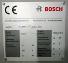 Used- Bosch (Syntegon) Elematic 6000 EFC 