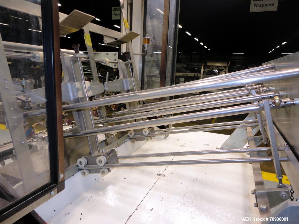 Used Adco Dual Head Tab Lock Top Load Triseal Carton Former, Model AF60
