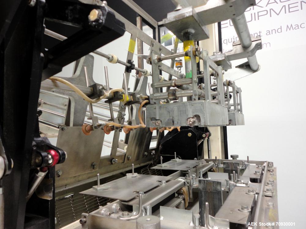 Used Adco Dual Head Tab Lock Top Load Triseal Carton Former, Model AF60