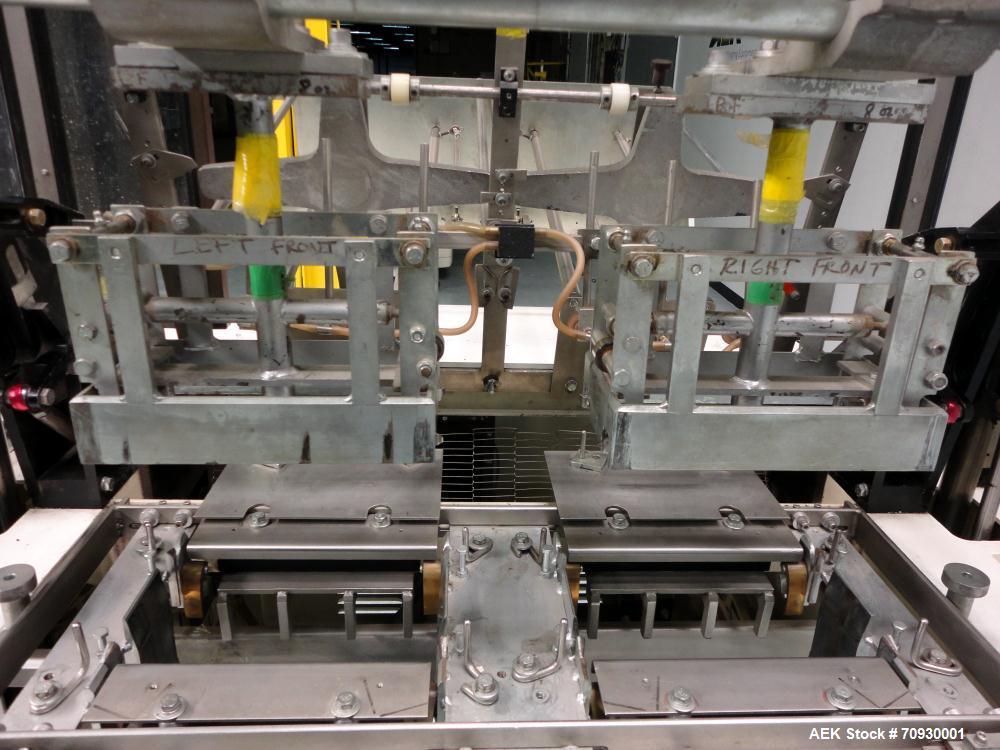 Used Adco Dual Head Tab Lock Top Load Triseal Carton Former, Model AF60