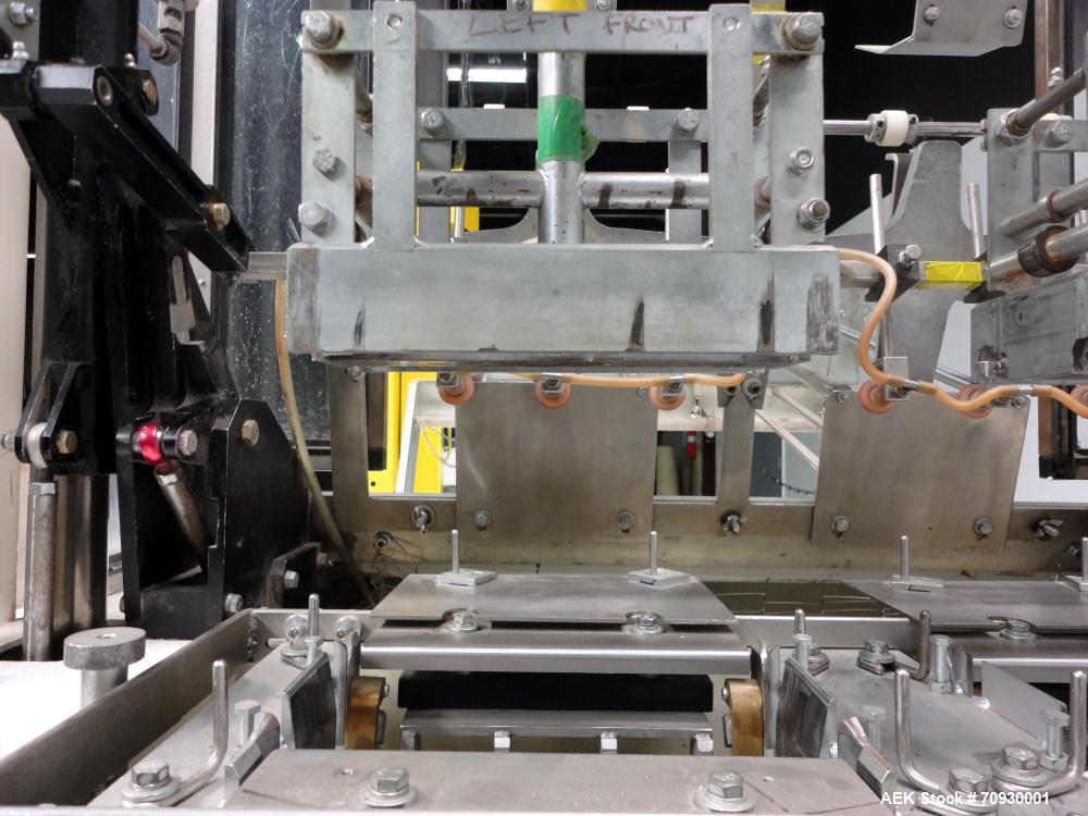 Used Adco Dual Head Tab Lock Top Load Triseal Carton Former, Model AF60