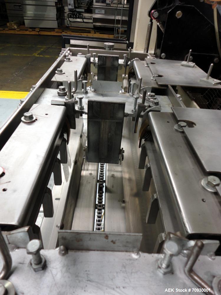 Used Adco Dual Head Tab Lock Top Load Triseal Carton Former, Model AF60