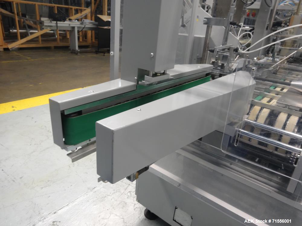 Used IMA Model FR100 Hooded Style Tray Former and Packer with Bottle Loader