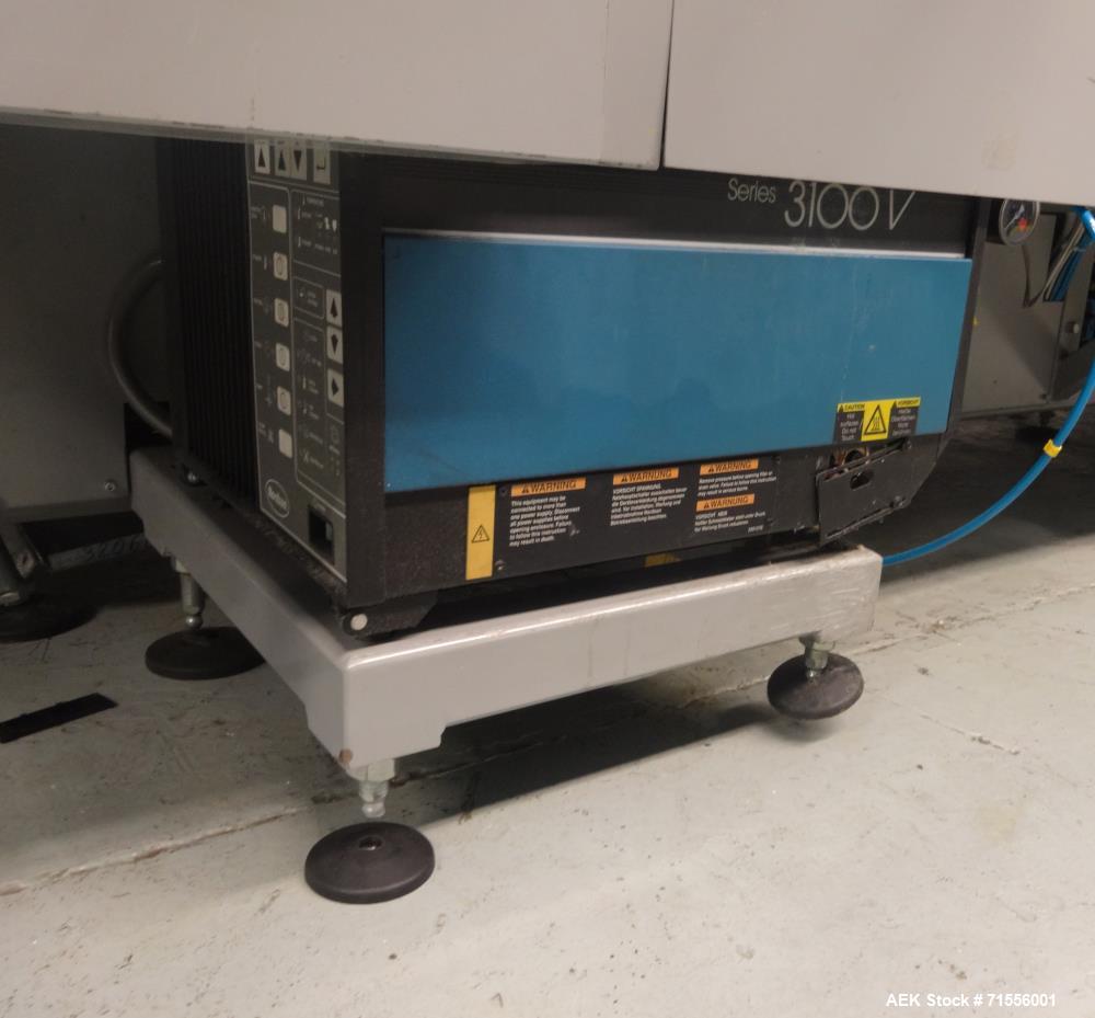 Used IMA Model FR100 Hooded Style Tray Former and Packer with Bottle Loader