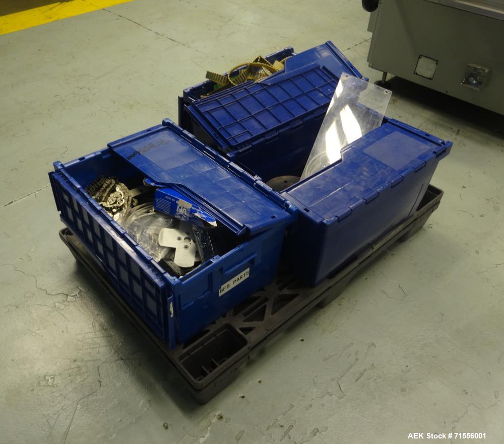 Used IMA Model FR100 Hooded Style Tray Former and Packer with Bottle Loader