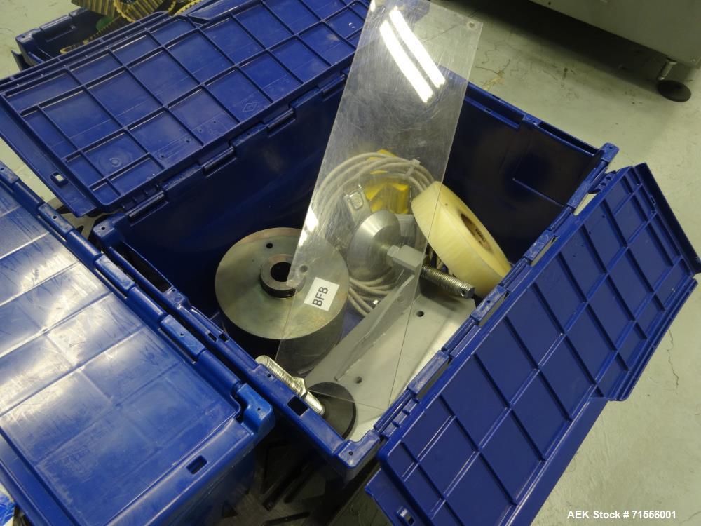 Used IMA Model FR100 Hooded Style Tray Former and Packer with Bottle Loader