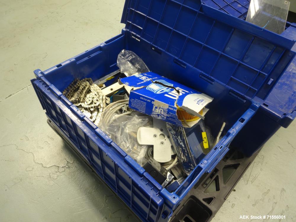 Used IMA Model FR100 Hooded Style Tray Former and Packer with Bottle Loader