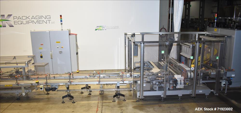 Used Bosch (Syntegon) Triseal Carton Former, Robotic Loader & Top Closer