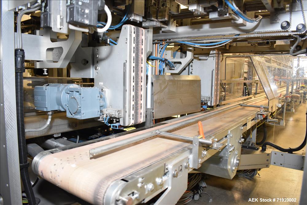 Used Bosch (Syntegon) Triseal Carton Former, Robotic Loader & Top Closer