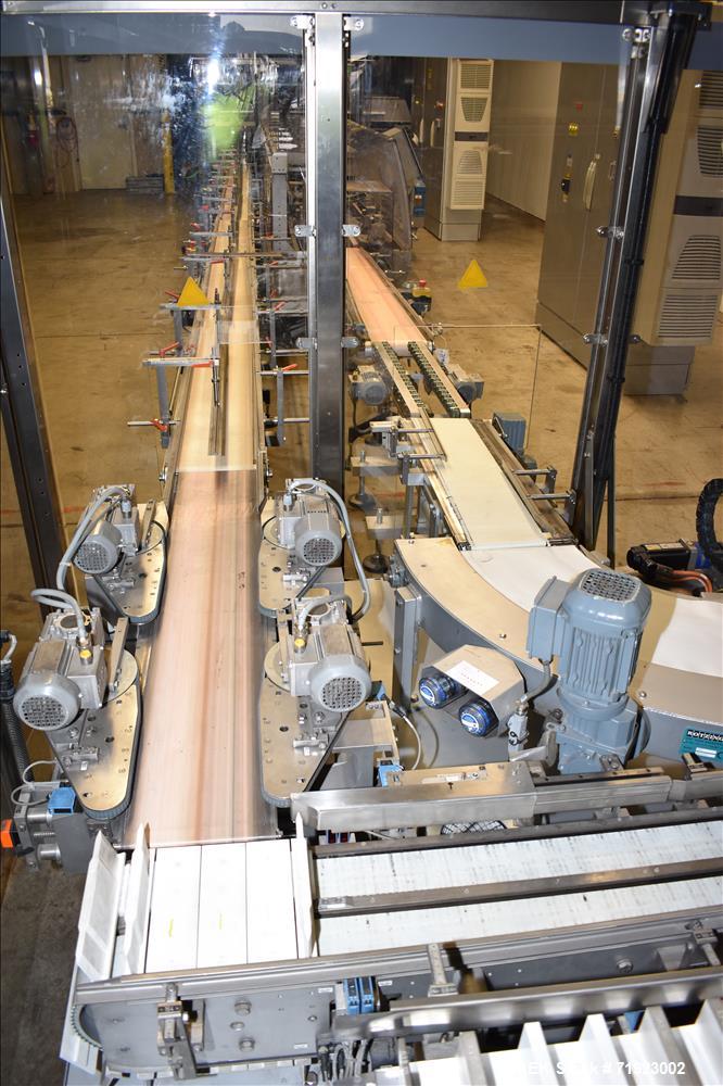 Used Bosch (Syntegon) Triseal Carton Former, Robotic Loader & Top Closer