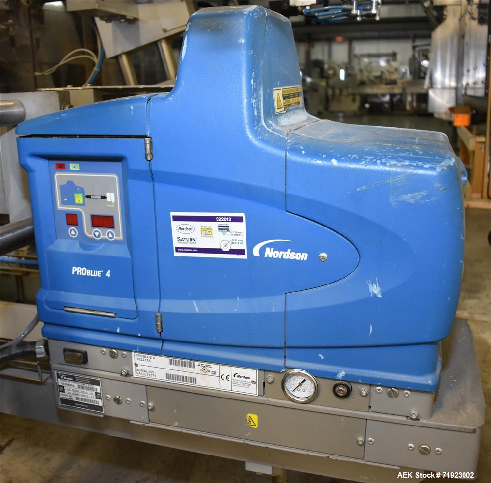 Used Bosch (Syntegon) Triseal Carton Former, Robotic Loader & Top Closer