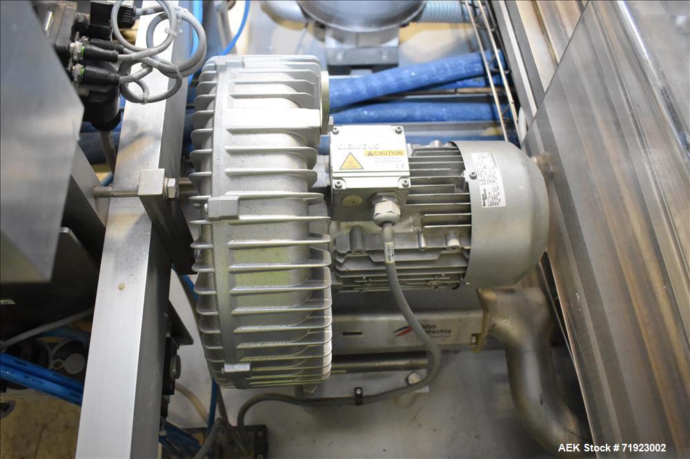 Used Bosch (Syntegon) Triseal Carton Former, Robotic Loader & Top Closer