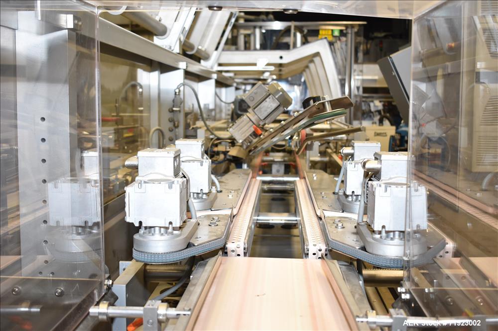 Used Bosch (Syntegon) Triseal Carton Former, Robotic Loader & Top Closer