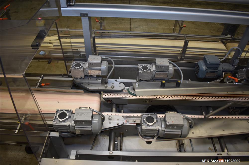 Used Bosch (Syntegon) Triseal Carton Former, Robotic Loader & Top Closer